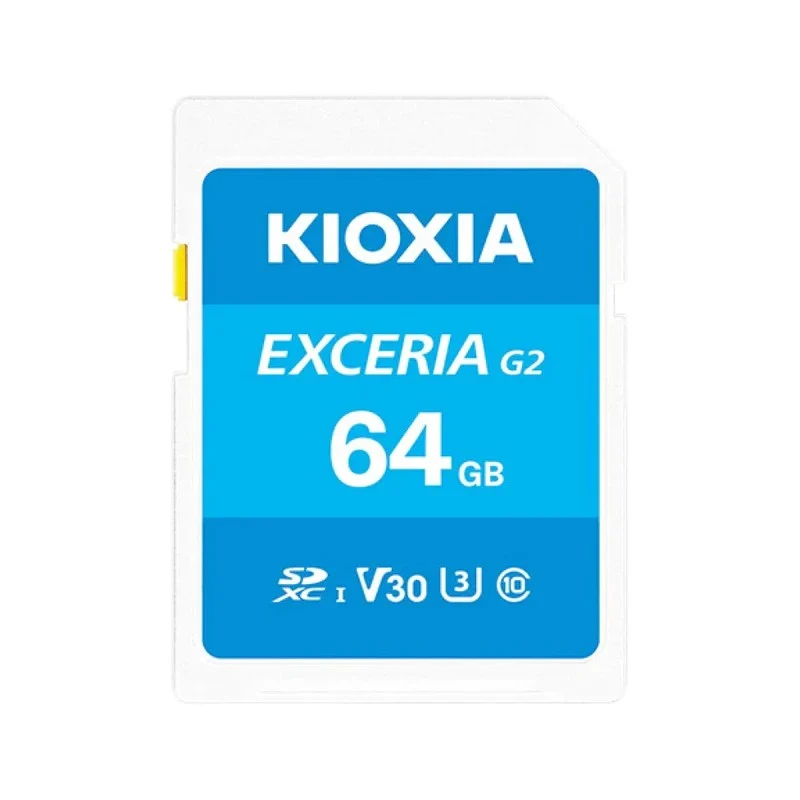 Toshiba KIOXIA SDXC G2 64BG Class 10 V30 R:100mb/s