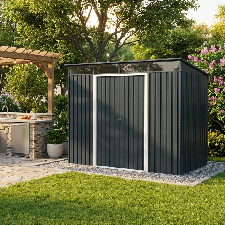 Duramax TOP dvosvođeni krovni krovni prozor 2,52 x 1,74 m metalna šupa - antracit