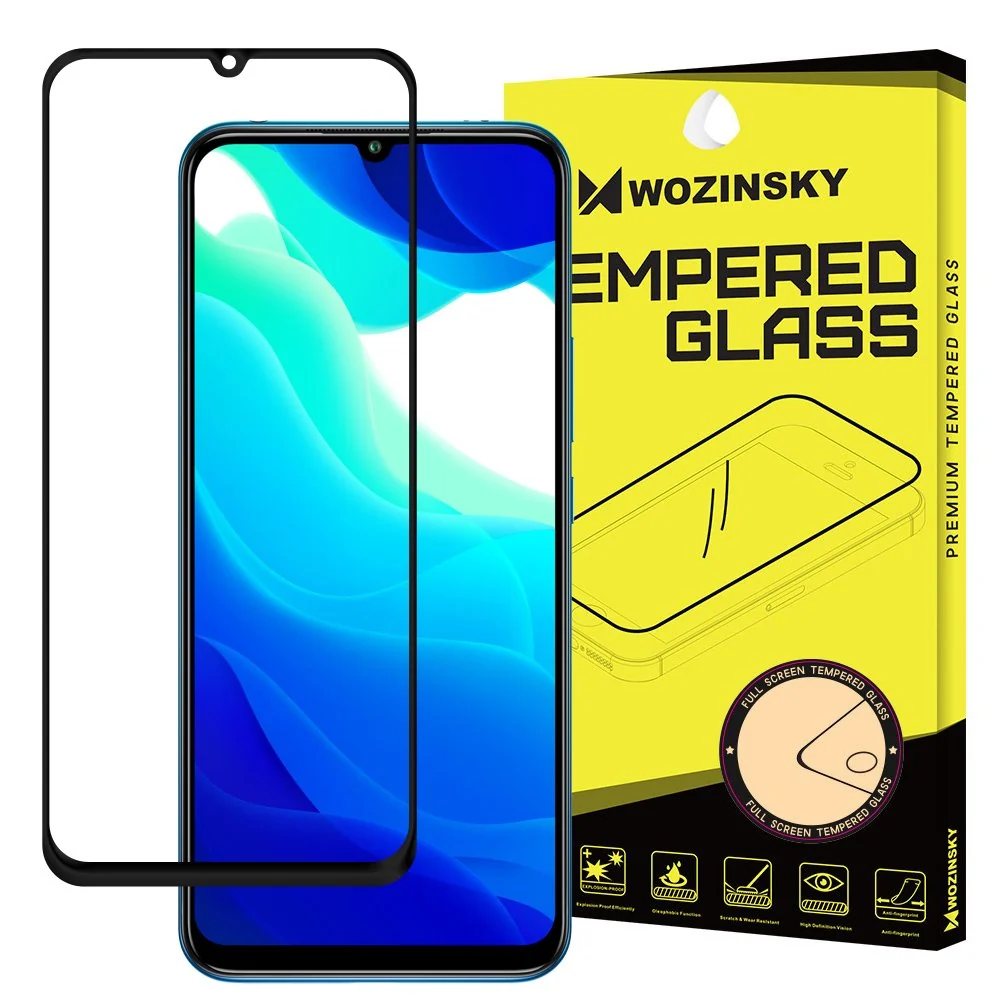 Kaljeno staklo zaštitnik zaslona s okvirom za Xiaomi Mi 10T Lite