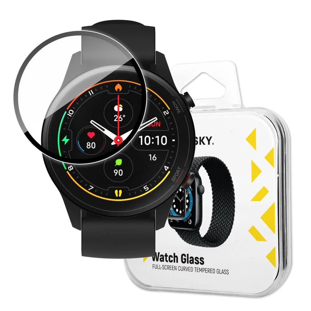 Wozinsky Watch Glass Hybrid Glass za Xiaomi Mi Watch crno