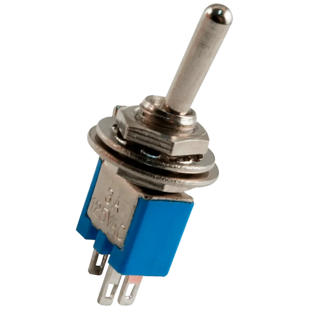 home Prekidač, KIP, 250 V~/ 3 , 13 x 8 x Ø 6 mm, 2 položaja - ST 302