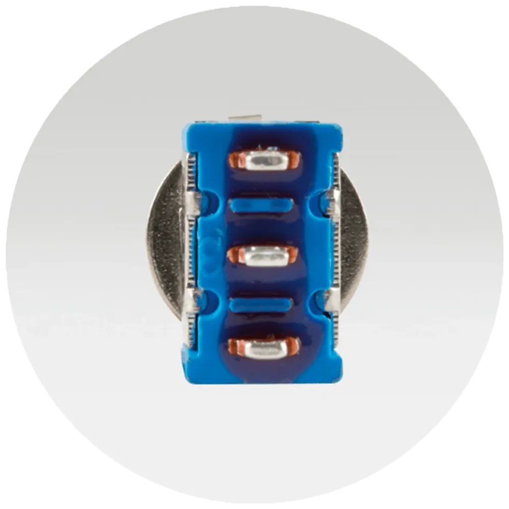 home Prekidač, KIP, 250 V~/ 3 , 13 x 8 x Ø 6 mm, 3 položaja - ST 303