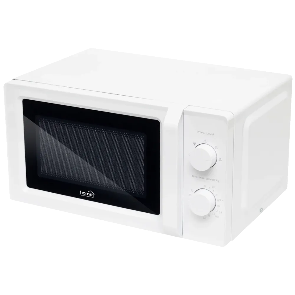 home Mikrovalna pećnica, 700 W, zapremina 19 l, bijela - HG MH 19