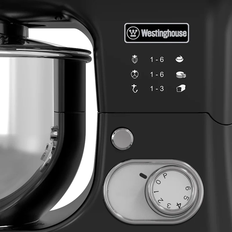 Westinghouse Retro Black samostojeći mikser