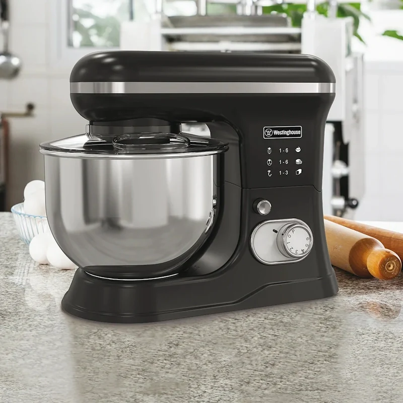 Westinghouse Retro Black samostojeći mikser