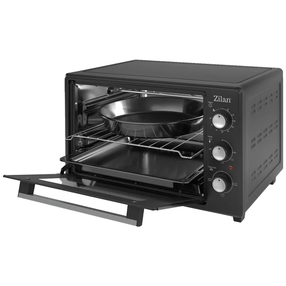 Zilan Mini pećnica sa grilom, zapremina 35 l, 1800 W, crna - ZLN5323 Gusto