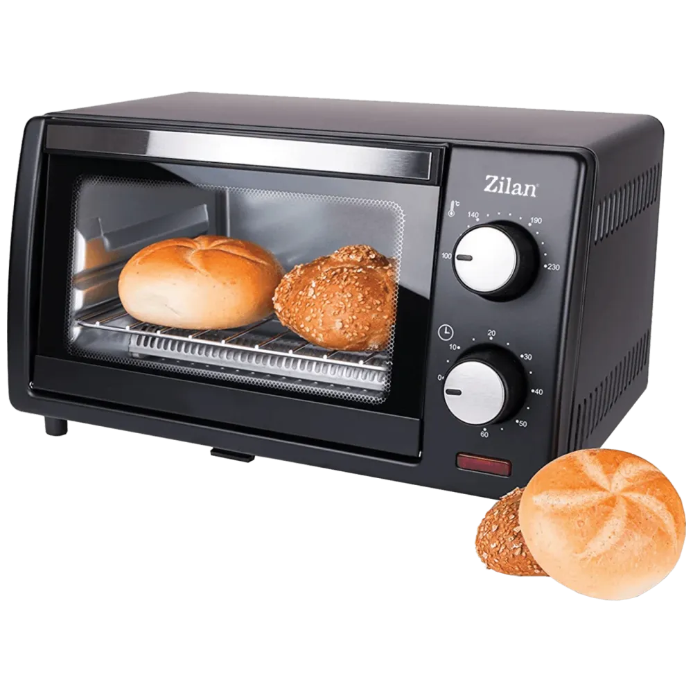 Zilan Mini pećnica, zapremina 9 l, 800 W, crna - ZLN4328