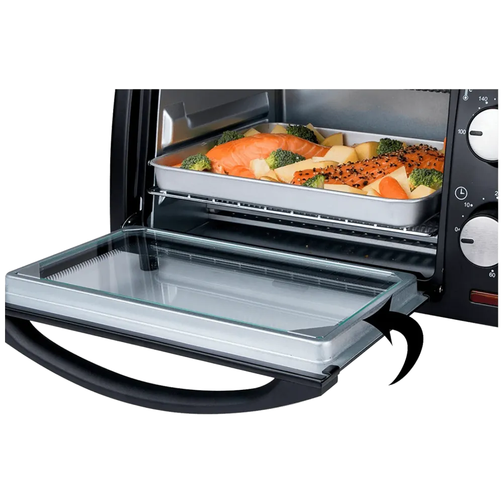 Zilan Mini pećnica, zapremina 9 l, 800 W, crna - ZLN4328