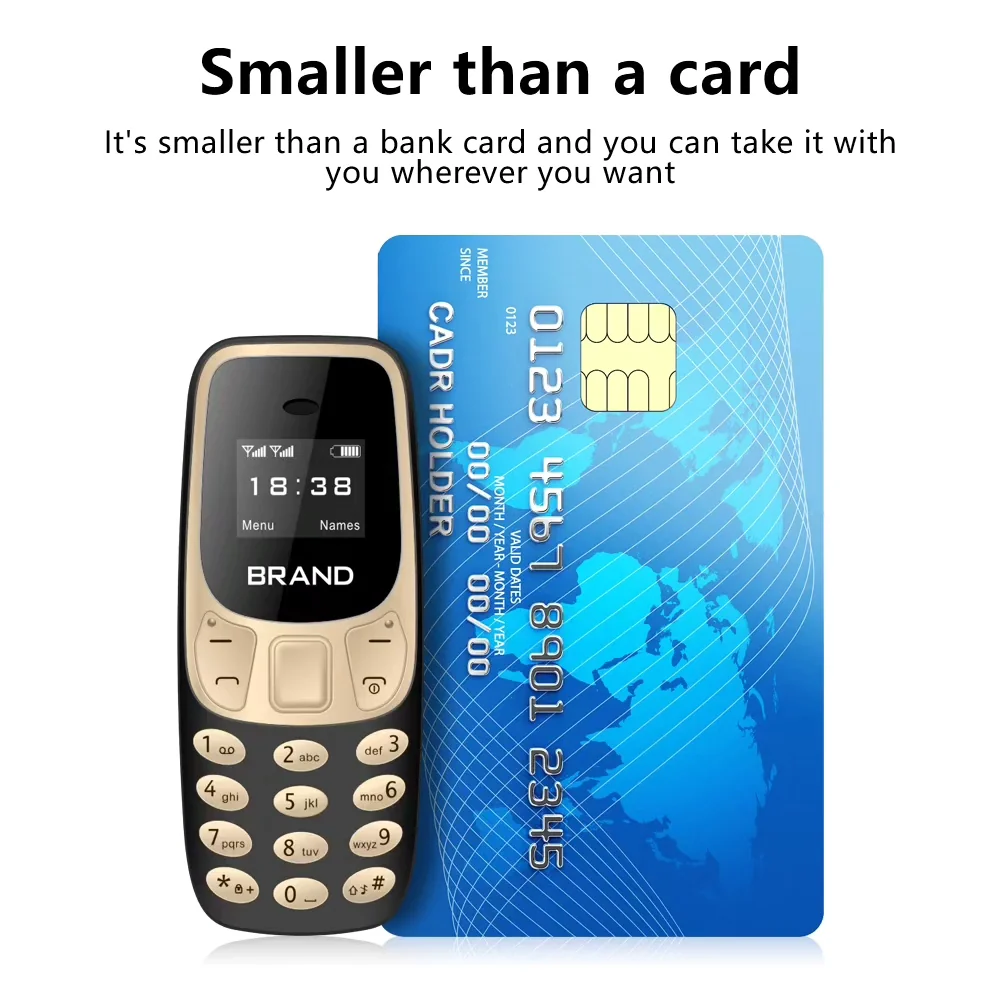 Mini mobilni telefon Dual SIM – ultra mali telefon sa tastaturom