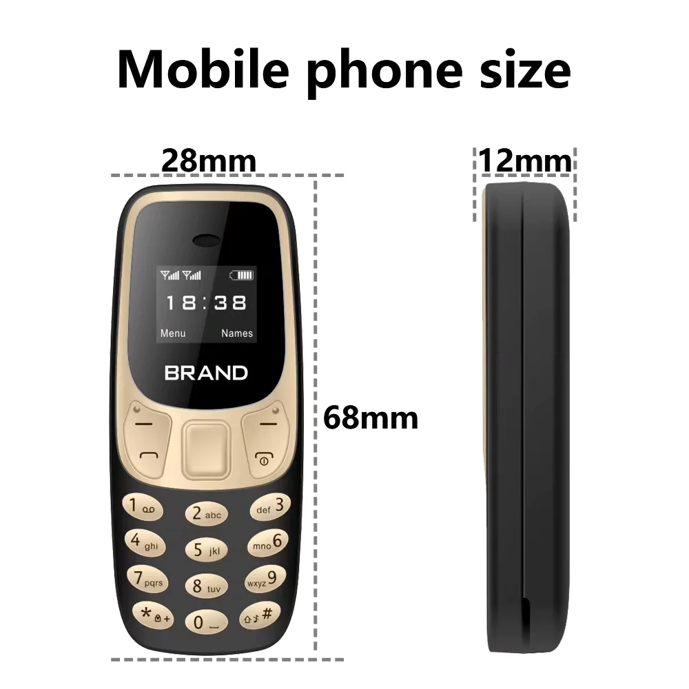 Mini mobilni telefon Dual SIM – ultra mali telefon sa tastaturom
