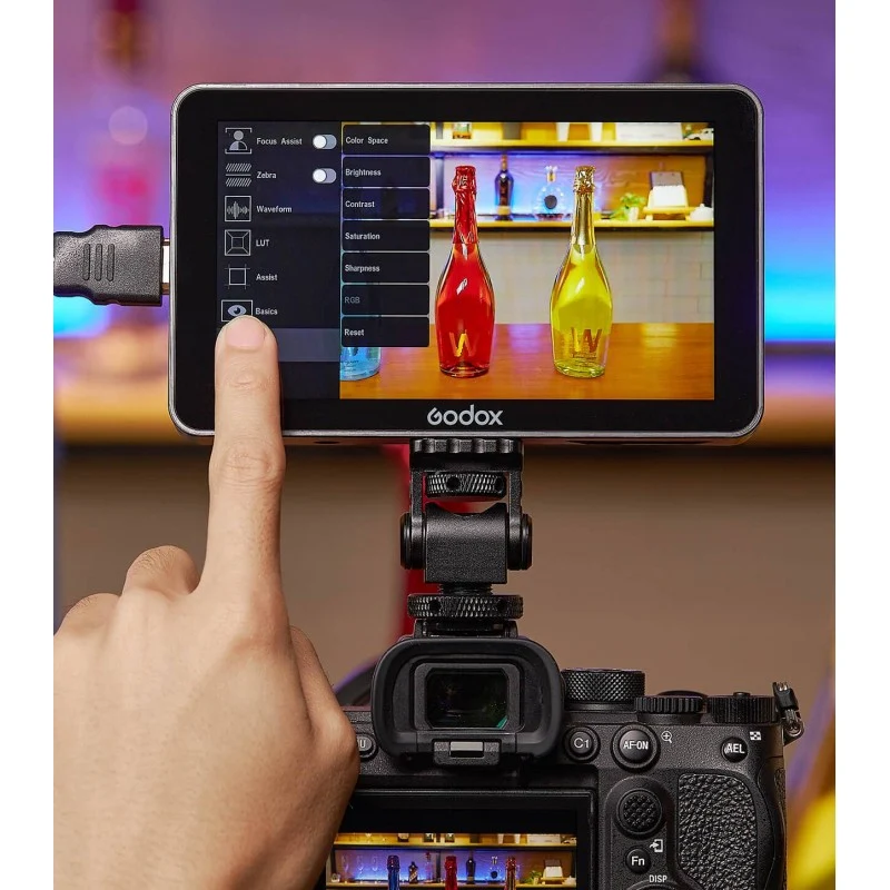 Godox Monitor GM6S - 5,5 4K HDMI Touch screen