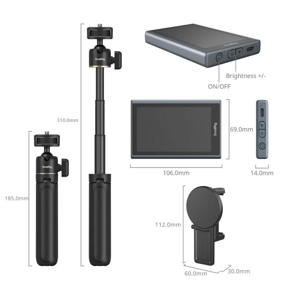 SmallRig Bežični video monitor za mobitel (VLOG KIT)