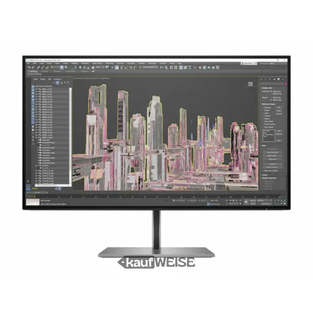 HP Z27u G3 | 27" QHD IPS monitor | USB-C priključna stanica i napajanje | Ergonomski