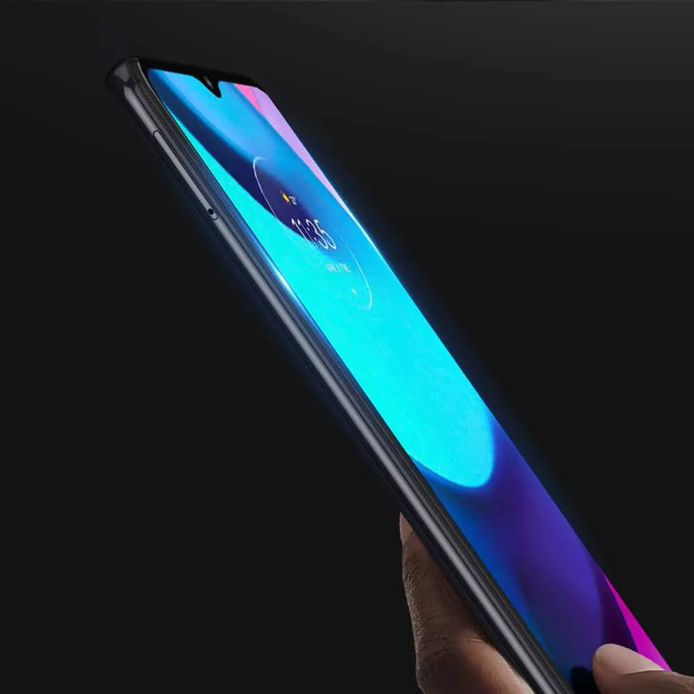 Dux Ducis 10D Tempered Glass 9H kaljeno staklo preko cijelog zaslona s okvirom Motorola Moto E20 crna