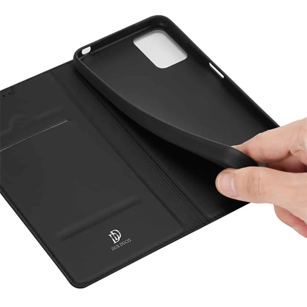 Dux Ducis – Skin Pro preklopna futrola za Motorola Moto E22 / Moto E22i - crna