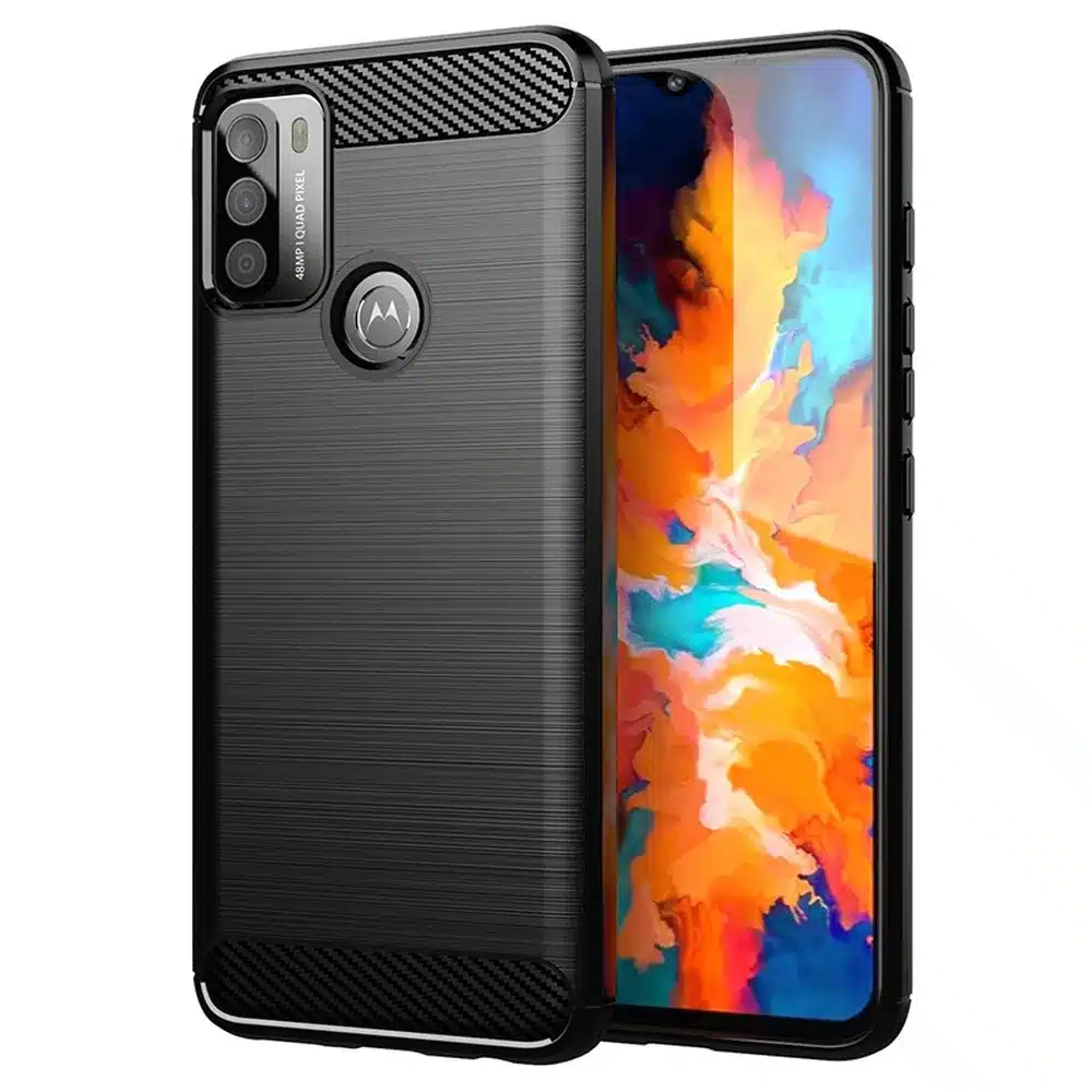 CARBON maska za MOTOROLA G14 crna