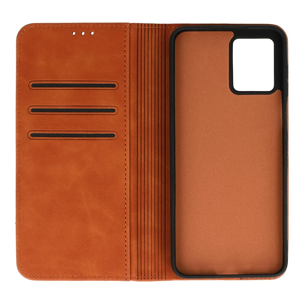 WONDER PRIME PREMIUM PREKLOPNA MASKA ZA MOTOROLA MOTO G14 BROWN