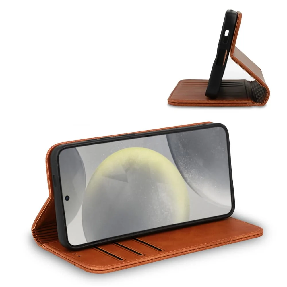 WONDER PRIME PREMIUM PREKLOPNA MASKA ZA MOTOROLA MOTO G14 BROWN