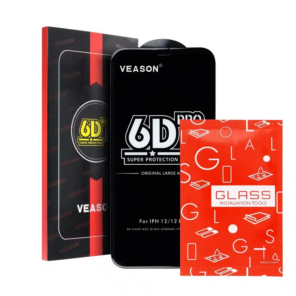 Kaljeno staklo 6D Pro Veason Glass za Motorola E15 / G05 / G15 / G15 Power - crni rub
