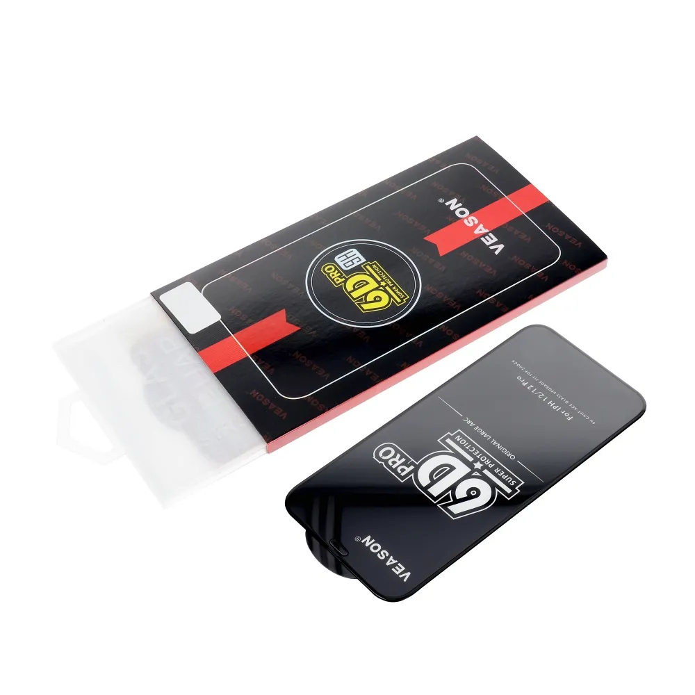 Kaljeno staklo 6D Pro Veason Glass za Motorola E15 / G05 / G15 / G15 Power - crni rub