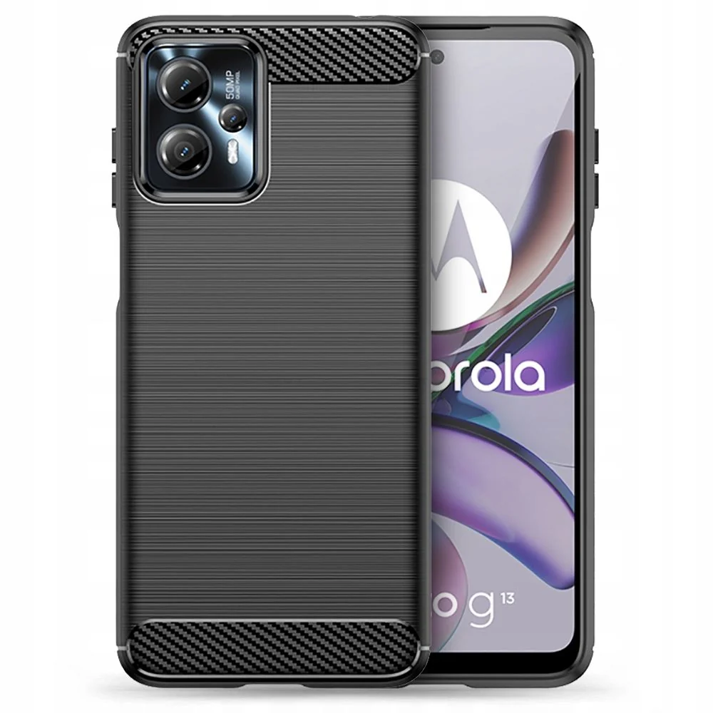 TECH-PROTECT TPUCARBON MASKA ZA MOTOROLU MOTO G13 / G23 crna