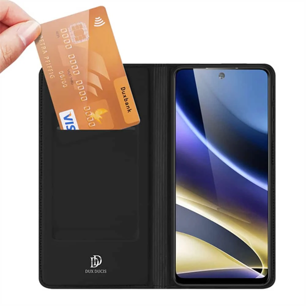 Dux Ducis Skin Pro preklopna futrola za Motorola Moto G51 5G -crna