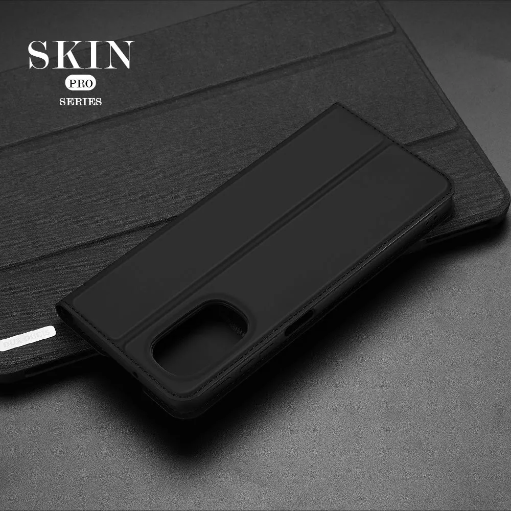 Dux Ducis Skin Pro preklopna futrola za Motorola Moto G51 5G -crna
