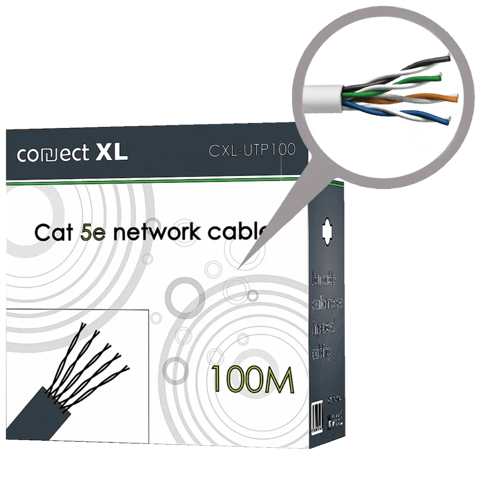 Connect XL Mrežni UTP CAT5E kabel na pak 100 met - CXL-UTP100