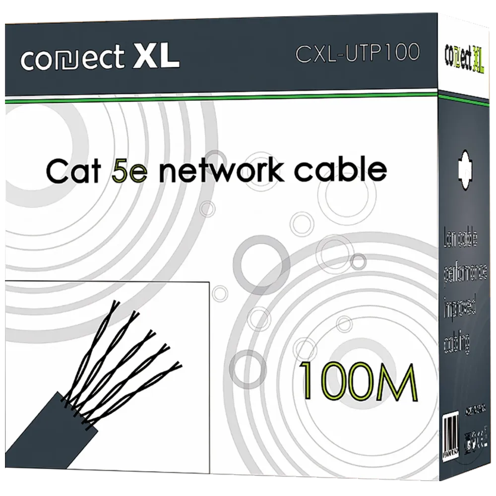 Connect XL Mrežni UTP CAT5E kabel na pak 100 met - CXL-UTP100