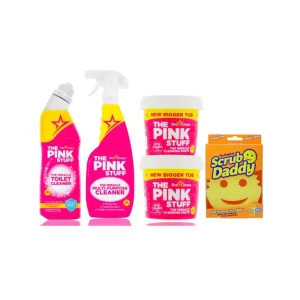 Paket za čišćenje - 2x 850g pasta, scrub daddy, sredstvo za čišćenje WC- i univerzalno sredstvo za čišćenje
