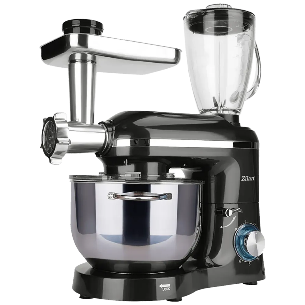 Zilan Mikser sa posudom + blender + nastavak za meso, 1400 W - ZLN1772