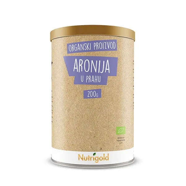 BIO Aronija u prahu 200g Nutrigold