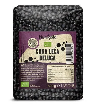 BIO Crna leć Beluga 500g Nutrigold