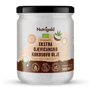 Bio ekstra djevičansko kokosovo ulje 500ml Nutrigold