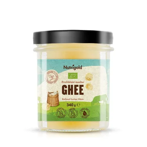 BIO Ghee pročišćeni maslac 340ml Nutrigold