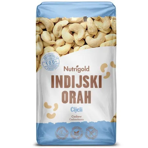 BIO Indijski oraščić 500g Nutrigold