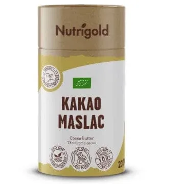 BIO Kakao maslac 200g Nutrigold