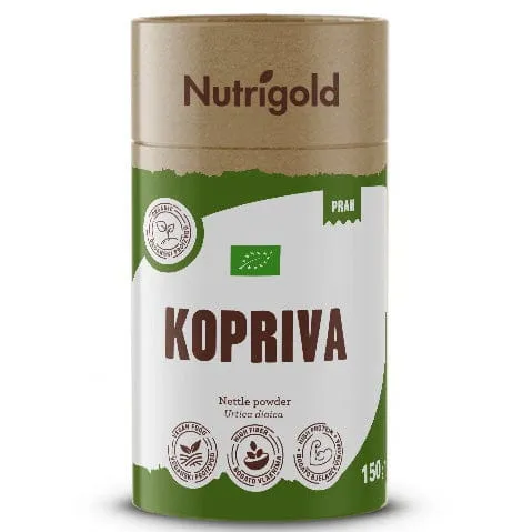 BIO Kopriva u prahu 150g Nutrigold