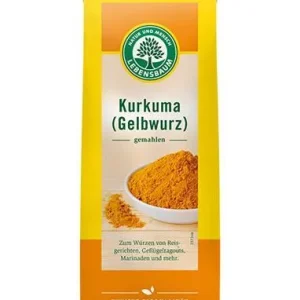 BIO Kurkuma prah Lebensbaum 50g
