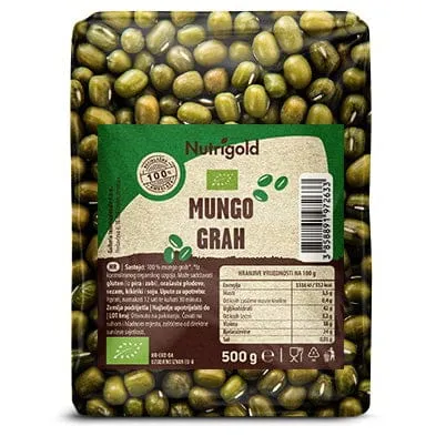 BIO Mungo grah 500g Nutrigold