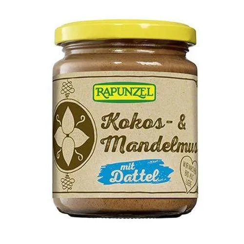 BIO Namaz od kokosa i badema s datuljama Rapunzel 250g