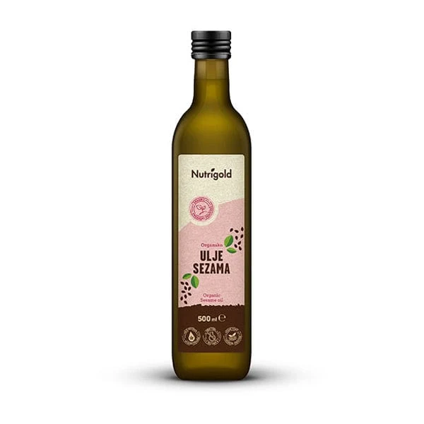BIO Sezamovo ulje 500ml Nutrigold