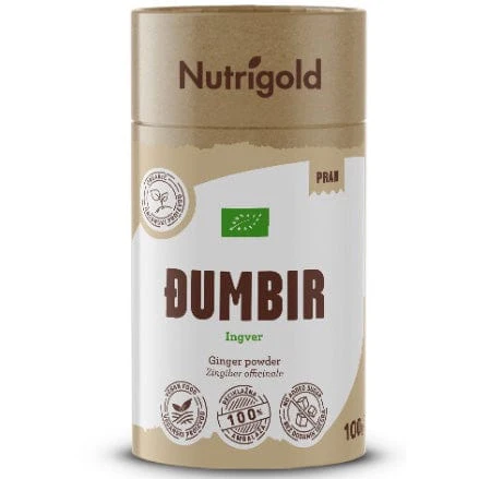 BIO Đumbir u prahu 100g Nutrigold