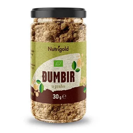 BIO Đumbir u prahu Staklenka 30g Nutrigold