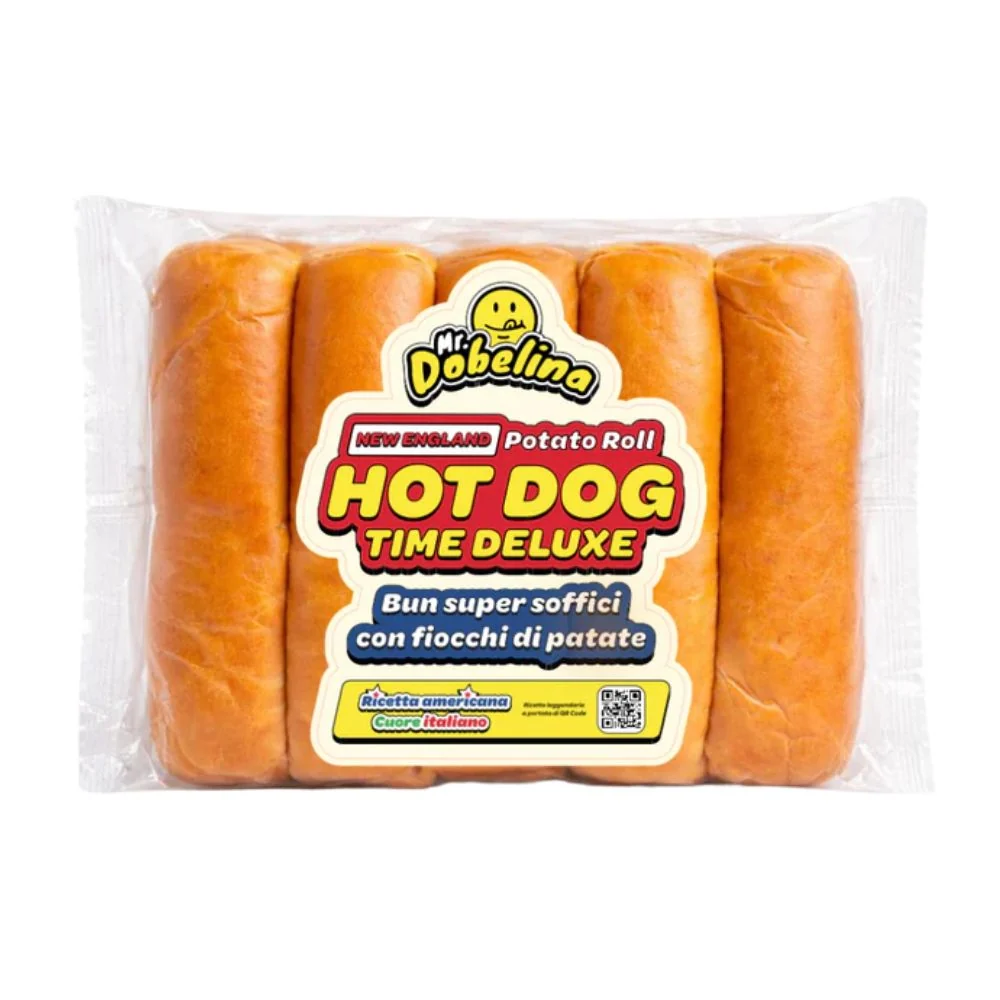 Hot Dog New England Potato Roll, 5 krumpirovih peciva za hot dog od 80 g