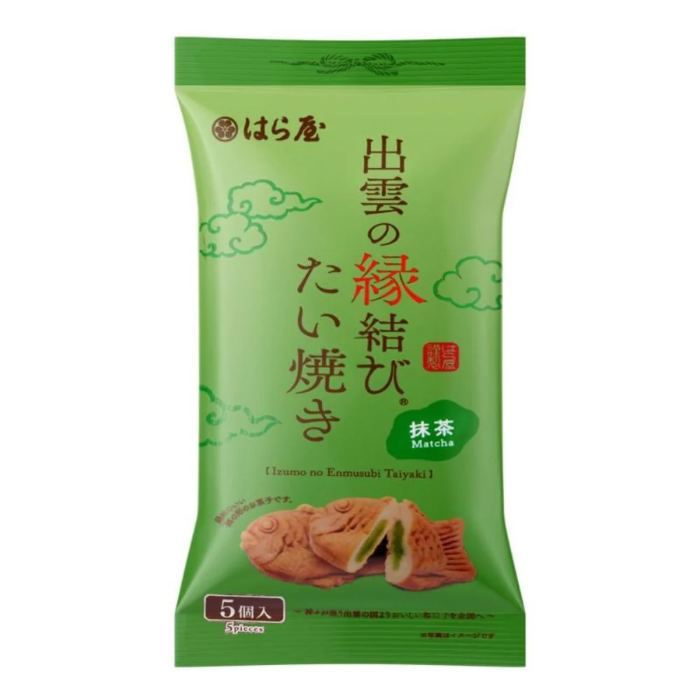 Izumo No Enmusubi Taiyaki Matcha, 5 taiyaki punjeni kremom s okusom matcha od 150g