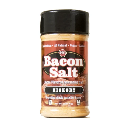 J&D's Hickory Bacon Salt, pakiranje arome dimljene slanine s okusom američkog oraha 70g