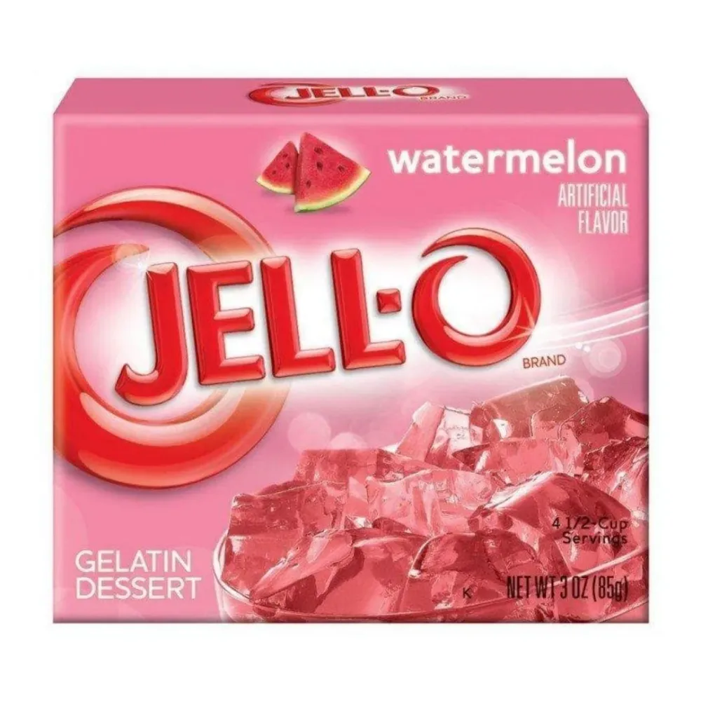Jell-O Watermelon, priprema za slatku želatinu od lubenice 85g