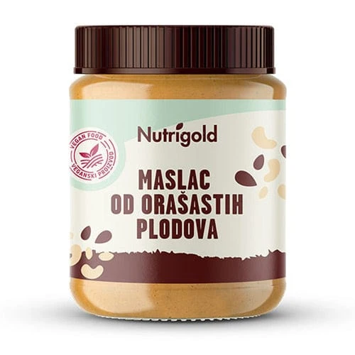 Maslac od orašastih plodova 350g Nutrigold