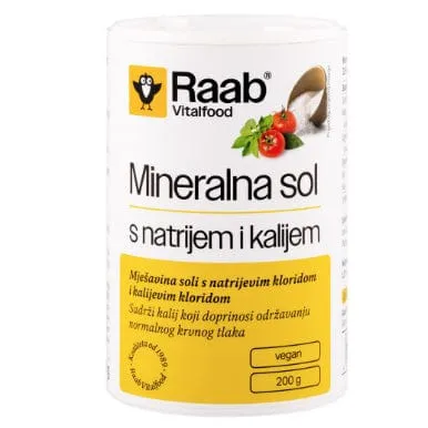Mineralna sol s natrijem i kalijem Raab 200g